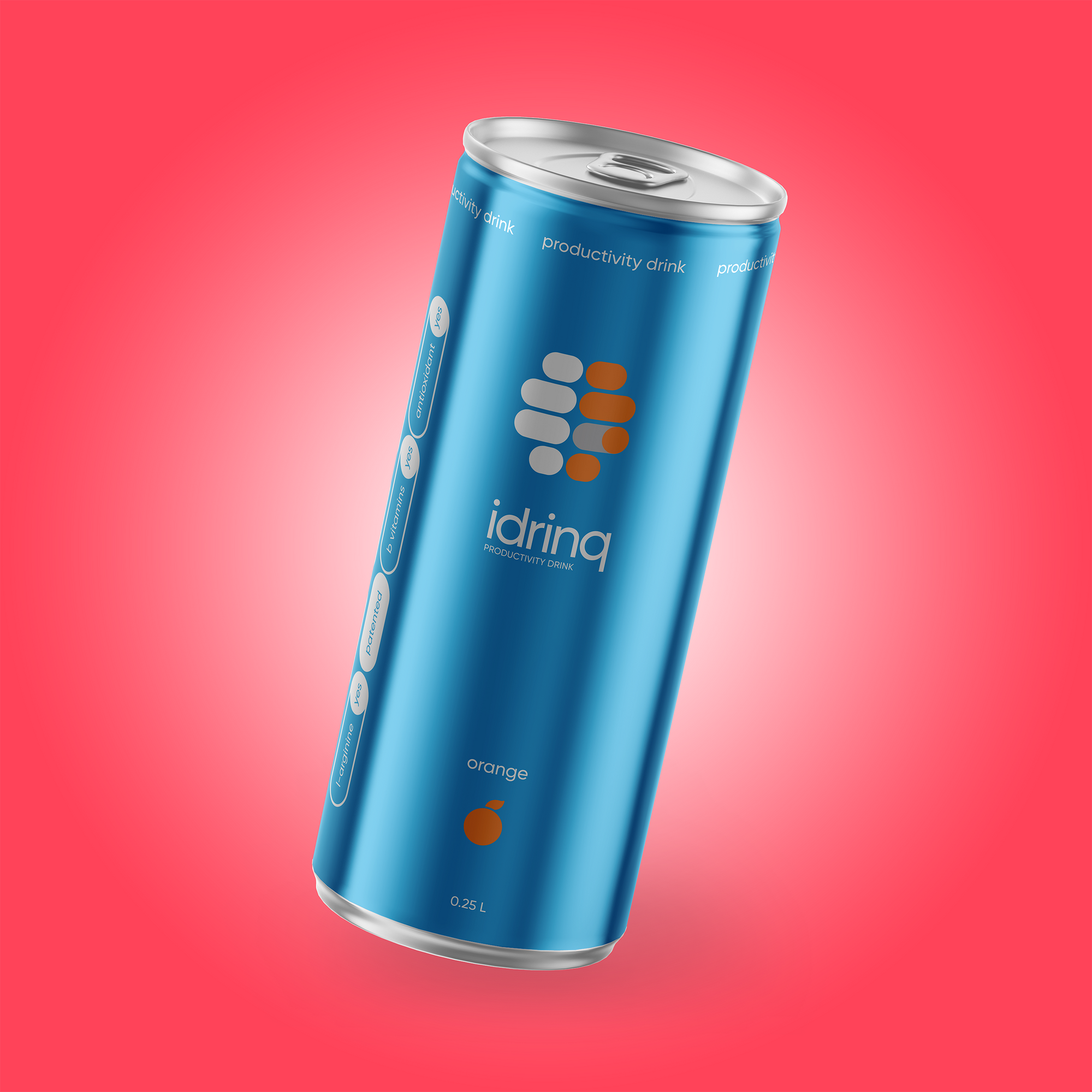 Functional drink Idrinq® Orange